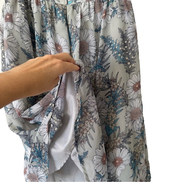 Floral Print Women's Skirt - Picture 6 of 15